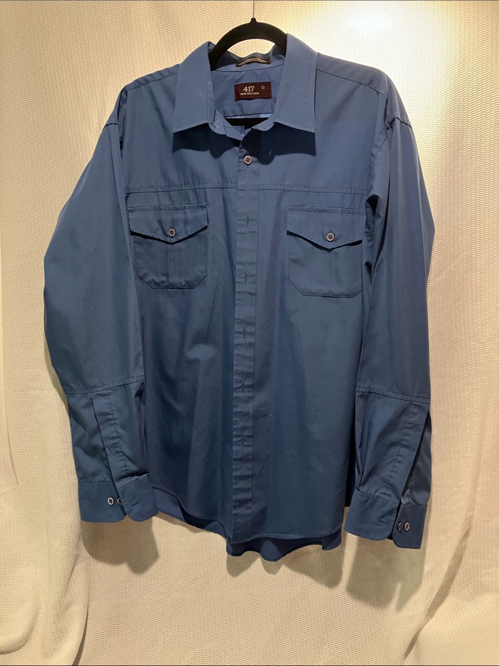 Van Heusen Light Blue Collared Shirt